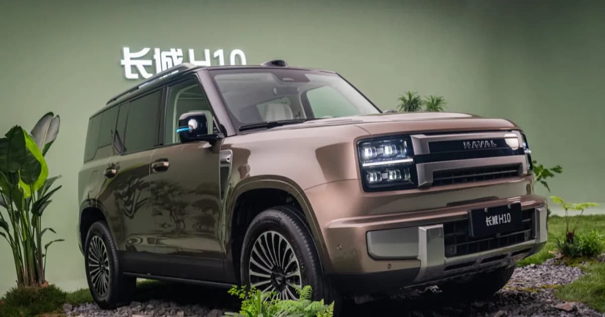 Haval GWM H10 SUV PHEV flagship 5,3 meter meluncur di China