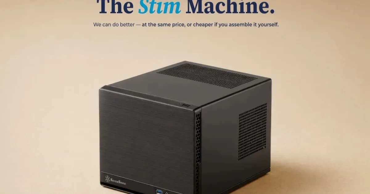 Stim Machine dari LDLC sebagai alternatif Steam Machine