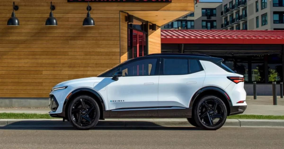 Ilustrasi Chevy Equinox EV, model pertama yang akan menggunakan platform EV baru GM