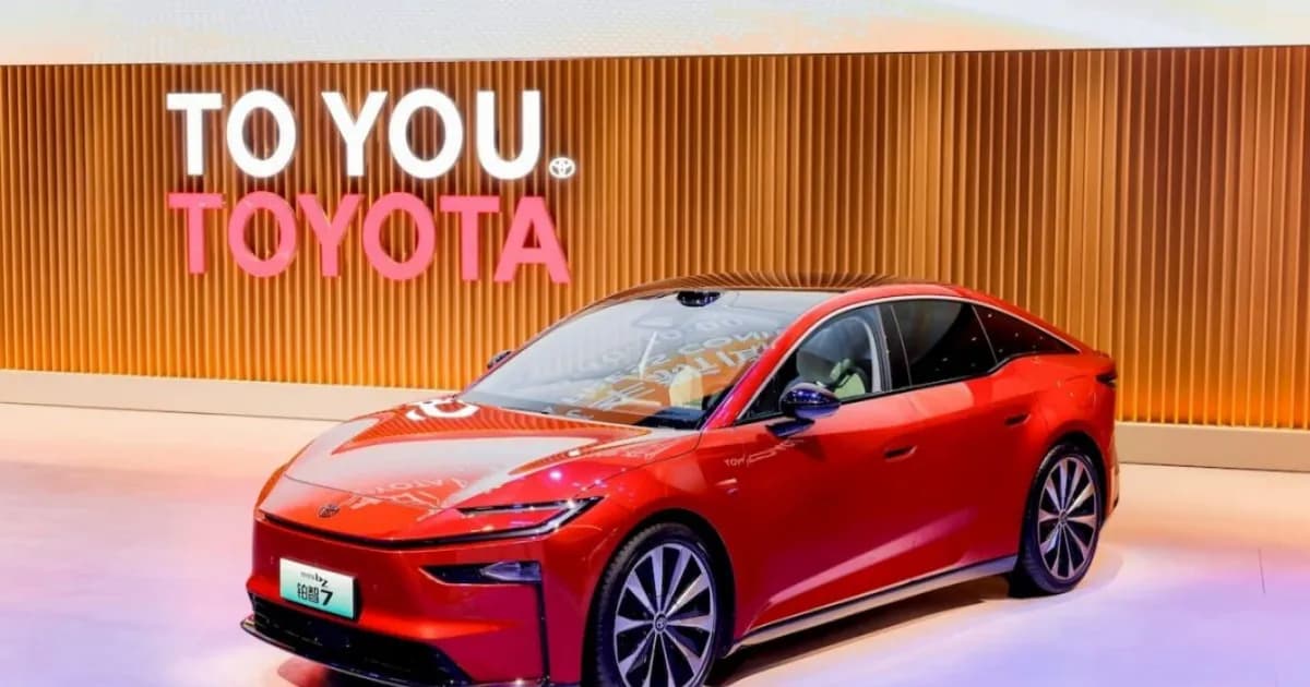 Toyota EV sales drop due to high gas prices in 2026