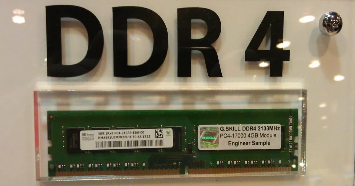 Modul DDR4 bekas server yang digunakan kembali oleh Meta untuk ekspansi memori melalui teknologi CXL.