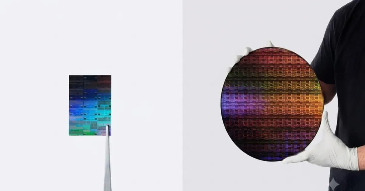 Ilustrasi chip IBM NanoStack sub-1 nm dengan kepadatan transistor sangat tinggi