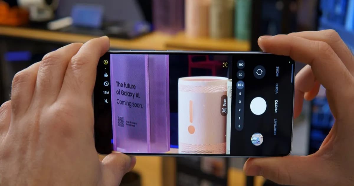 Ilustrasi Samsung Galaxy S27 Ultra dengan teknologi penyimpanan UFS 5.0