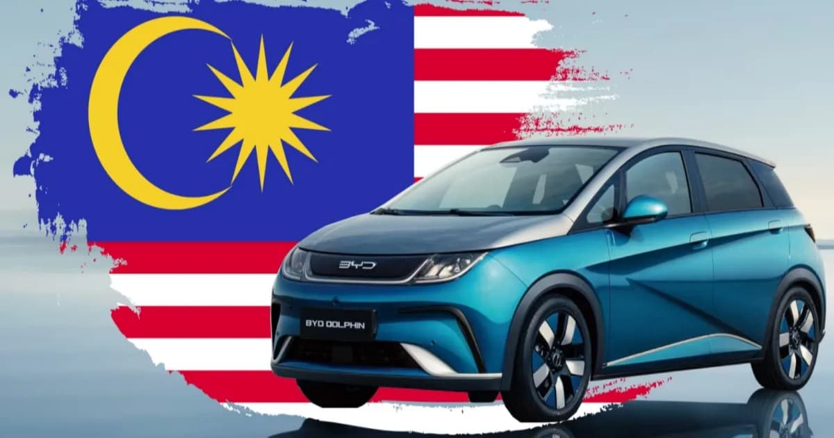 Mobil listrik BYD Dolphin yang terdampak regulasi impor EV Malaysia