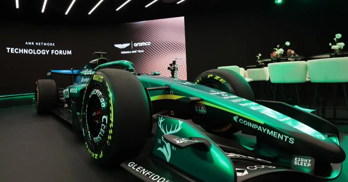 Aston Martin Aramco Technology Forum dengan pembahasan AI di balapan F1