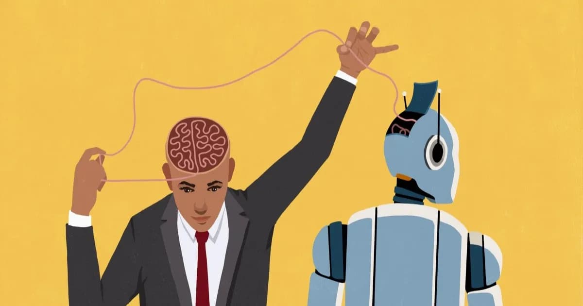 Logo Amazon Mechanical Turk dengan latar belakang biru dan teks layanan crowdsourcing
