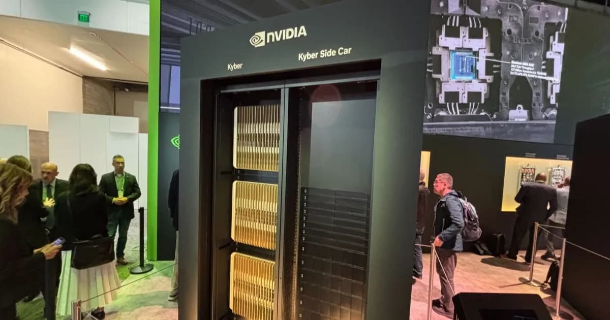 Nvidia Rubin Ultra dengan infrastruktur rack Kyber NVL576