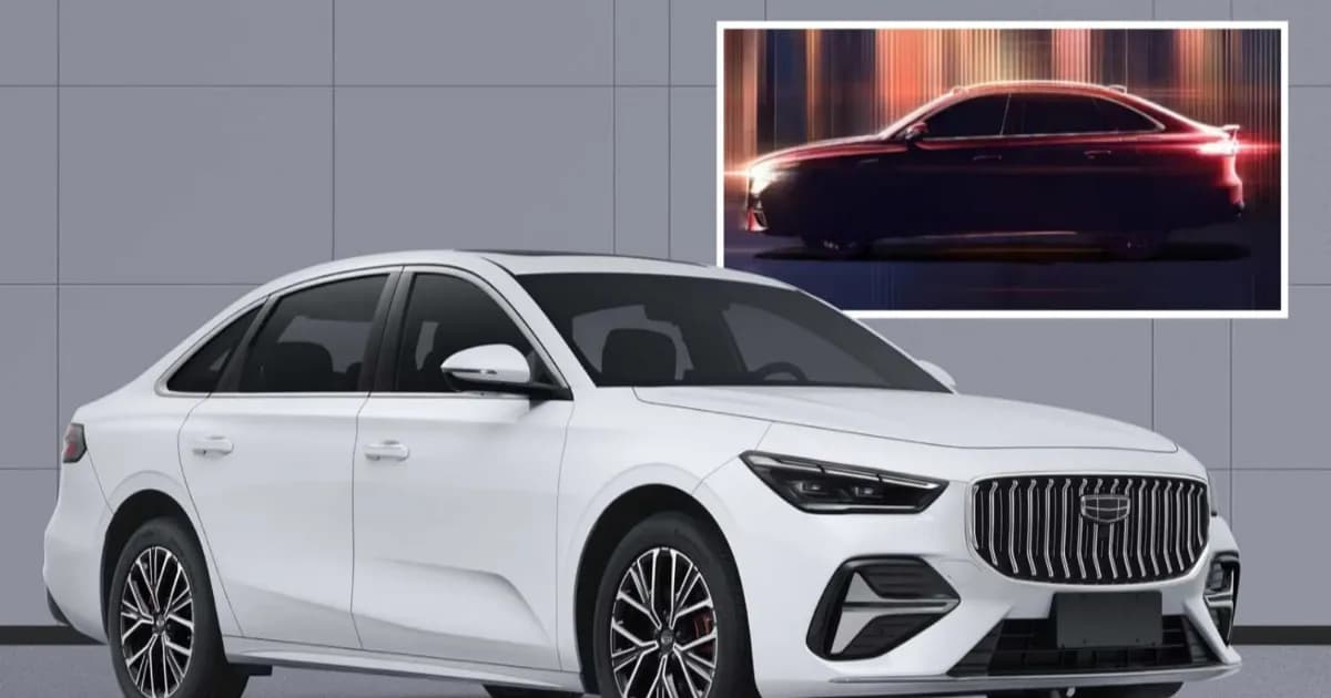 Geely Preface L90 teaser official