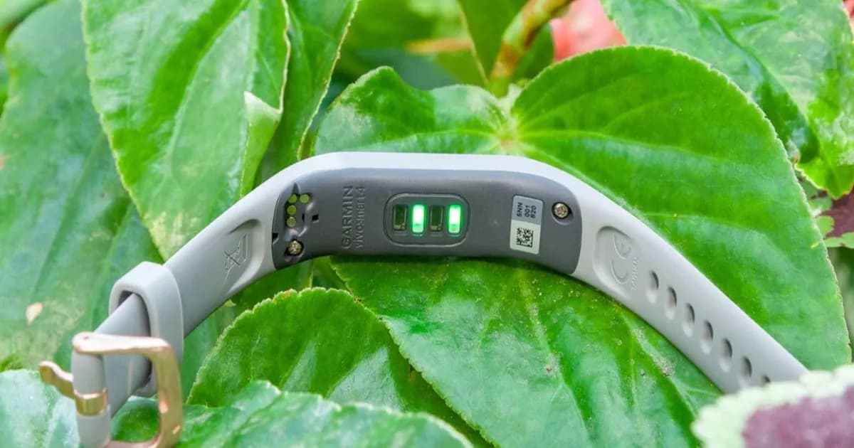 Ilustrasi Garmin Cirqa fitness tracker tanpa layar