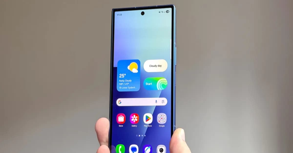 Render Samsung Galaxy Z Fold 8 dengan desain baru dan layar lebar