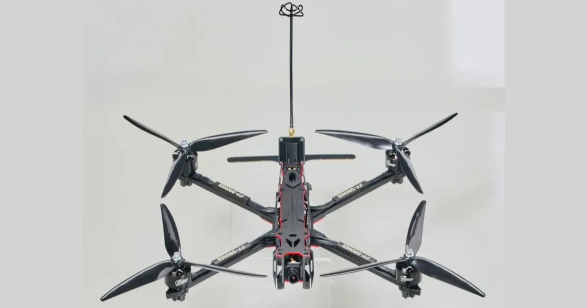 Drone tempur F10 buatan F-Drones Ukraina yang dikirim ke Pentagon AS