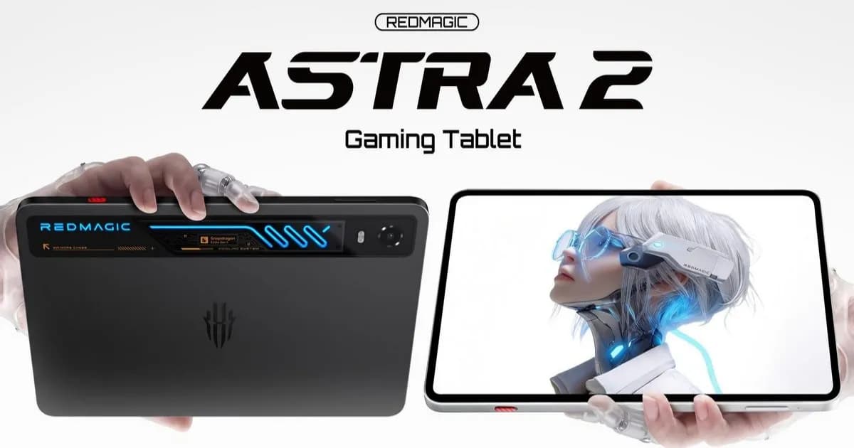 Red Magic Astra 2 tablet gaming dengan layar OLED dan desain ringkas