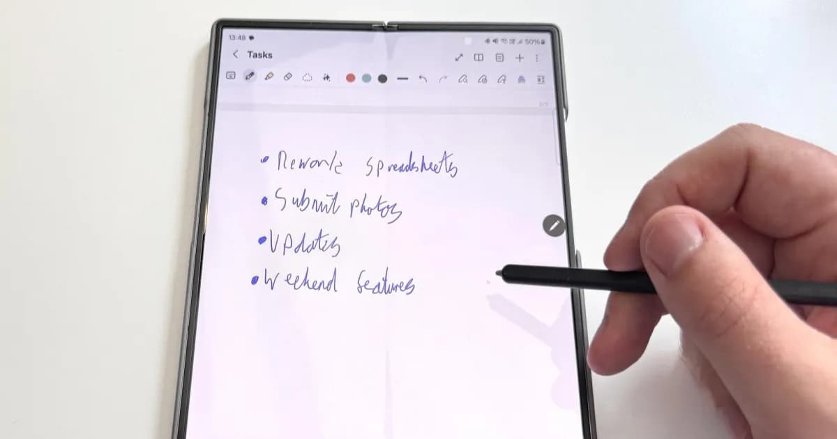 Samsung Galaxy Z Fold 6 dan S Pen