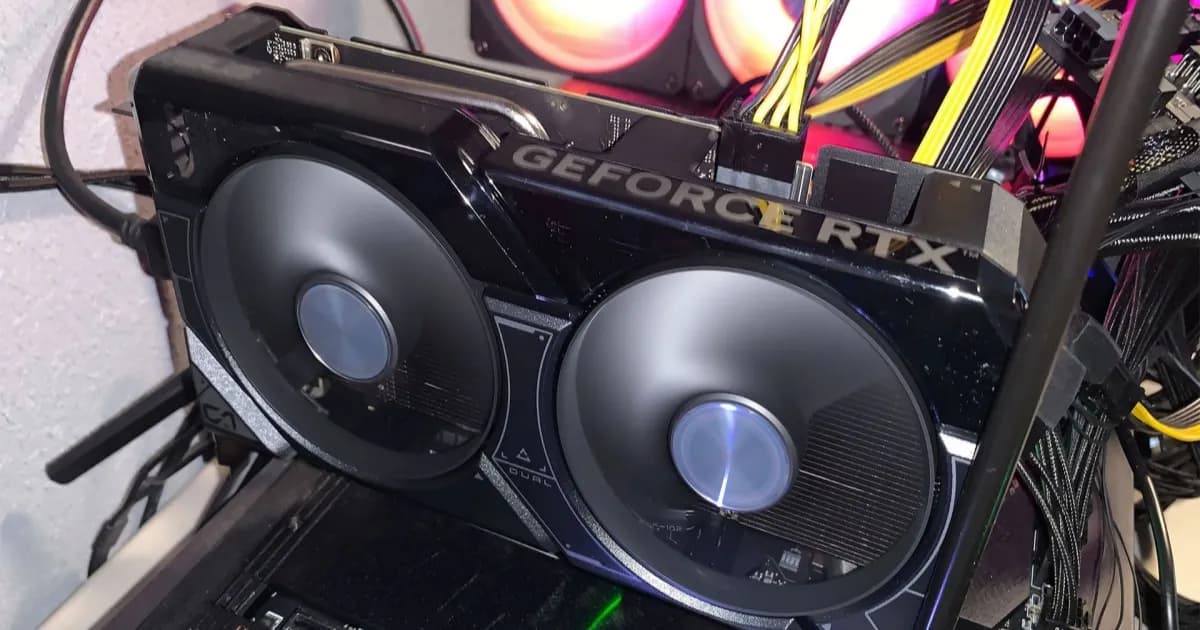 Ilustrasi chip Nvidia RTX Spark yang menjadi kunci eksperimen PC ARM dengan GPU desktop.