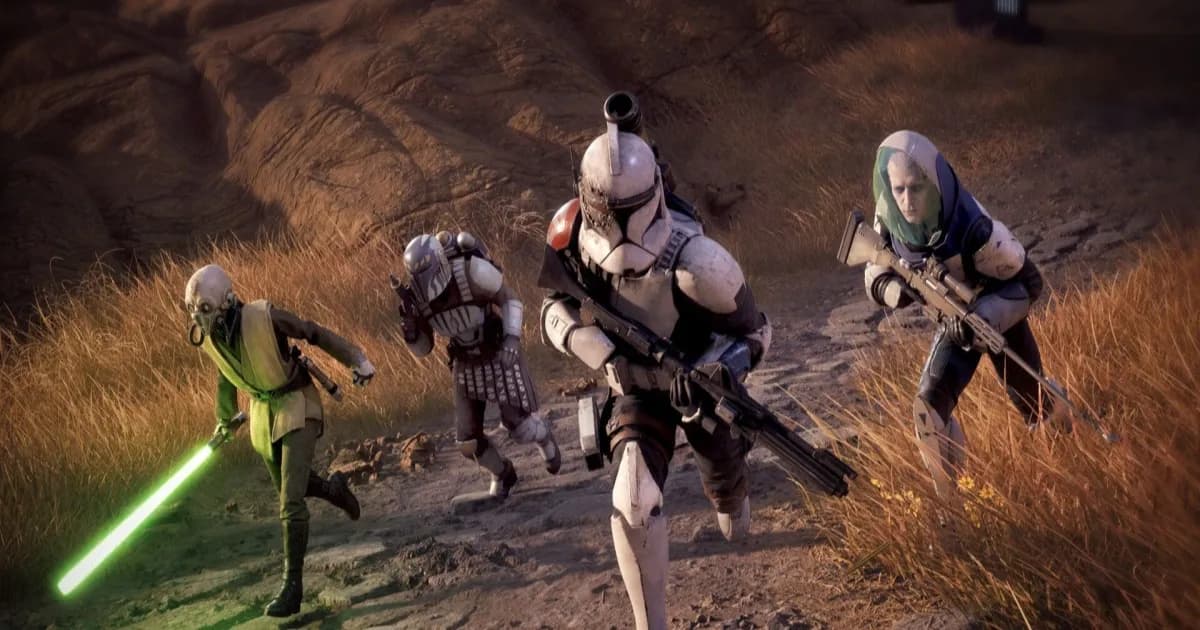 Tampilan gameplay Star Wars Zero Company yang menampilkan pertempuran taktik berbasis giliran