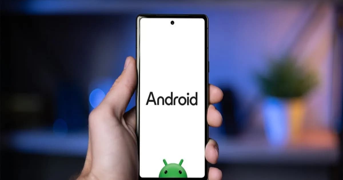 Ilustrasi logo Android di layar ponsel yang menandakan berakhirnya dukungan untuk versi 6.0 Marshmallow.