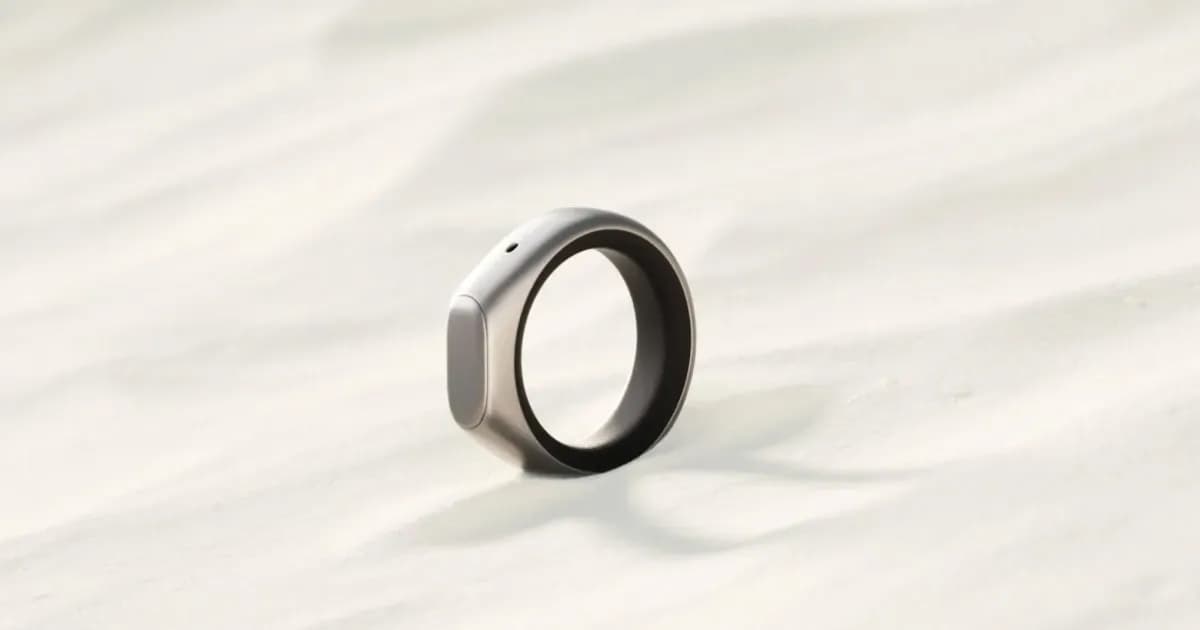 Sandbar Stream smart ring dengan fitur dikte teks