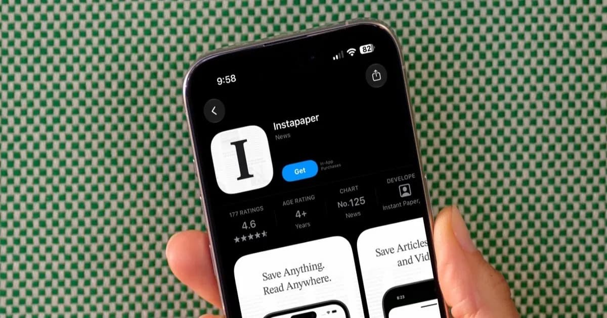 Tampilan antarmuka Instapaper versi terbaru