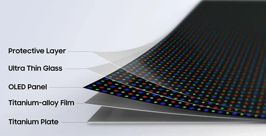 Teknologi Flex Titanium Samsung untuk layar foldable generasi terbaru