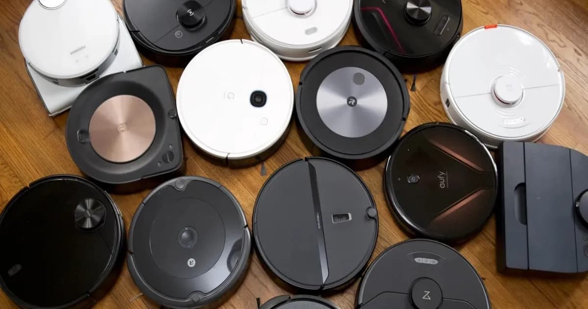 Robot vacuum Matic yang dirakit di AS dengan komponen impor