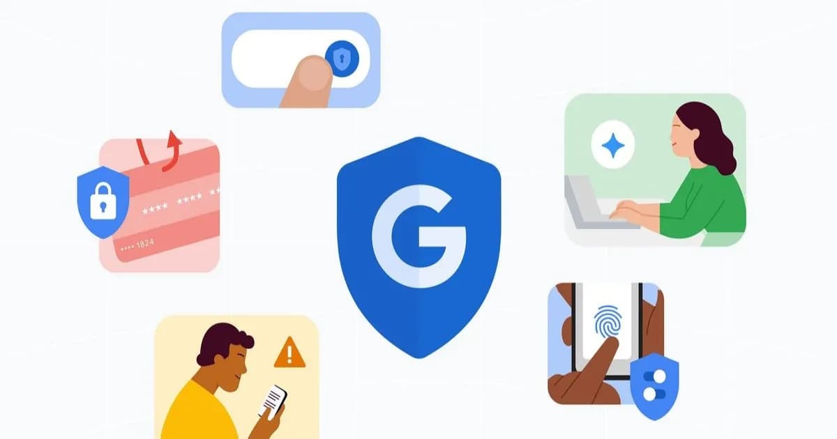 Ilustrasi login akun Google menggunakan passkey di Windows