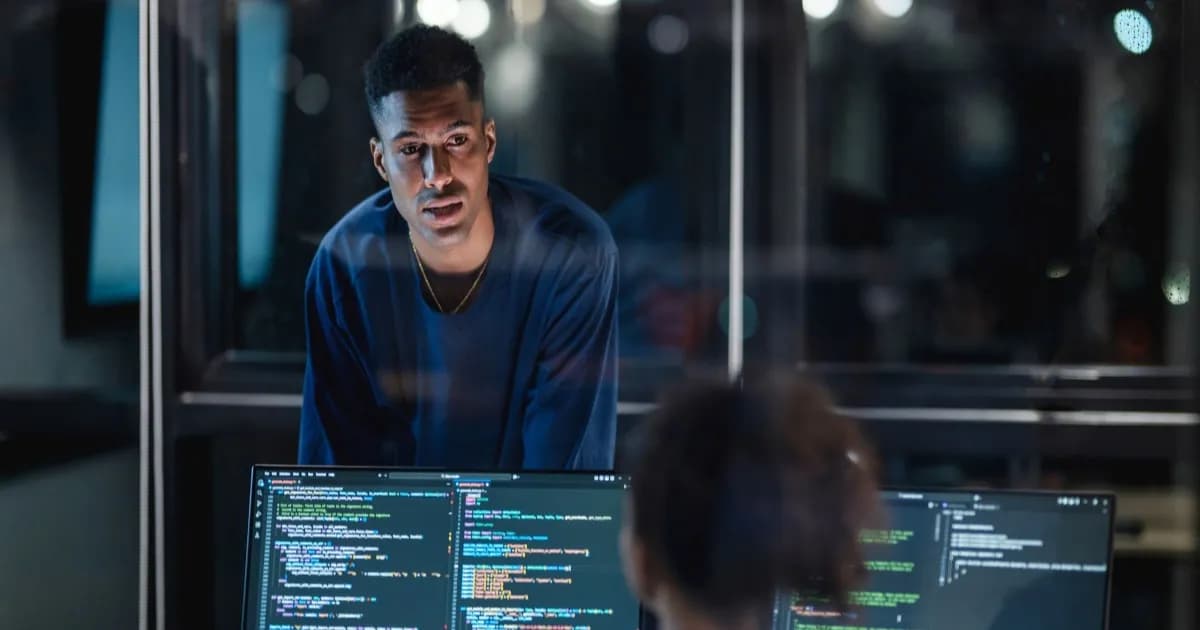 Ilustrasi strategi virtualisasi VMware untuk keputusan bisnis infrastruktur TI