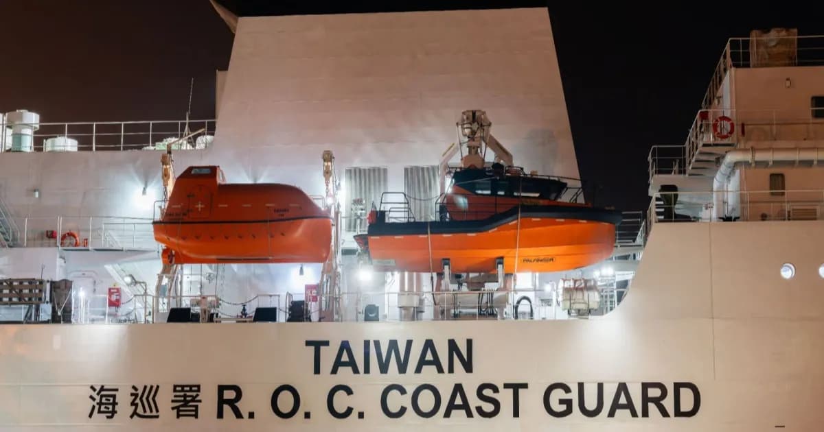 Penjaga Pantai Taiwan memperingatkan kapal riset China di dekat kabel bawah laut PLCN