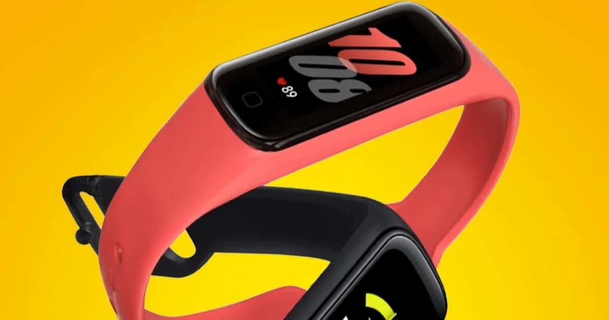Ilustrasi Samsung Galaxy Fit 4 yang bocor melalui dokumen FCC dengan desain mirip Galaxy Fit 3