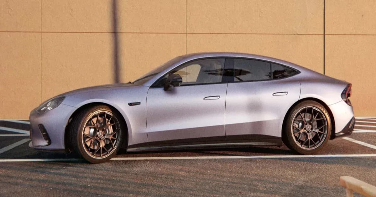 Mercedes-AMG GT 53 4-Door Coupé listrik dengan desain aerodinamis