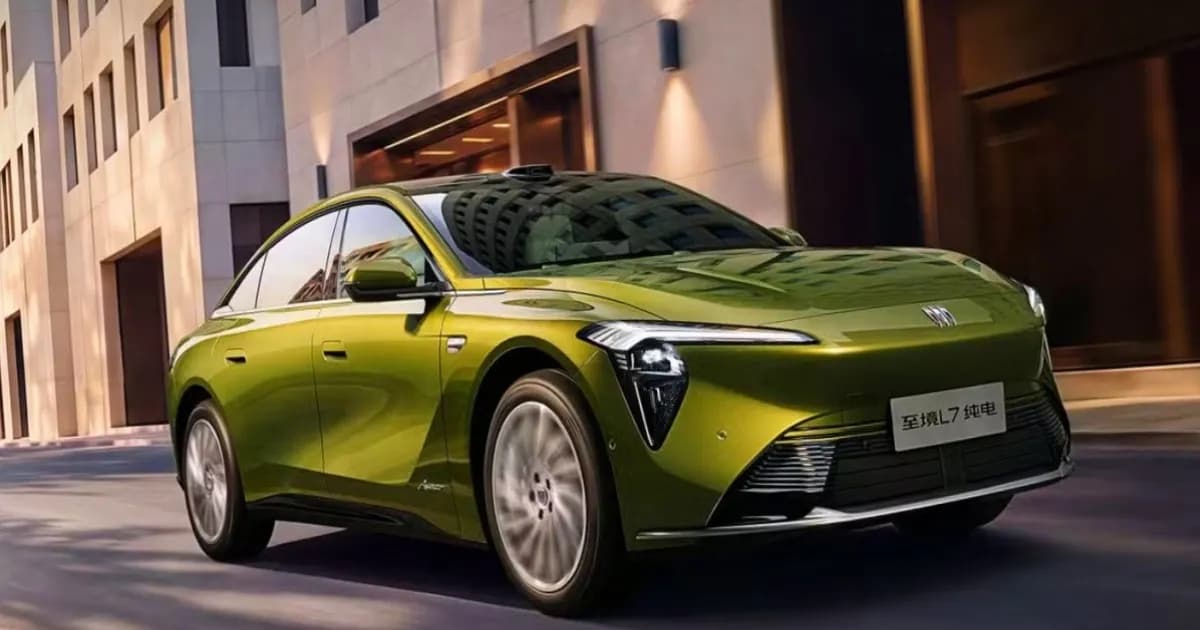 Buick Electra L7 sedan listrik dengan desain modern dan performa tinggi