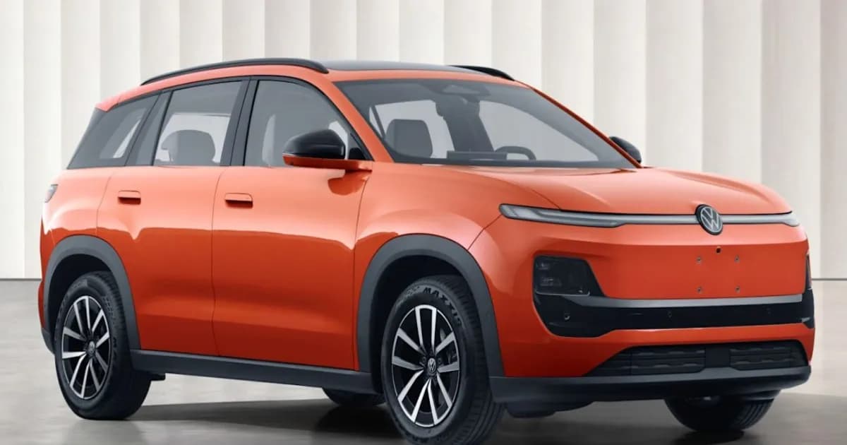 VW ID. ERA 5X SUV listrik pertama Volkswagen di platform CMP tampak depan