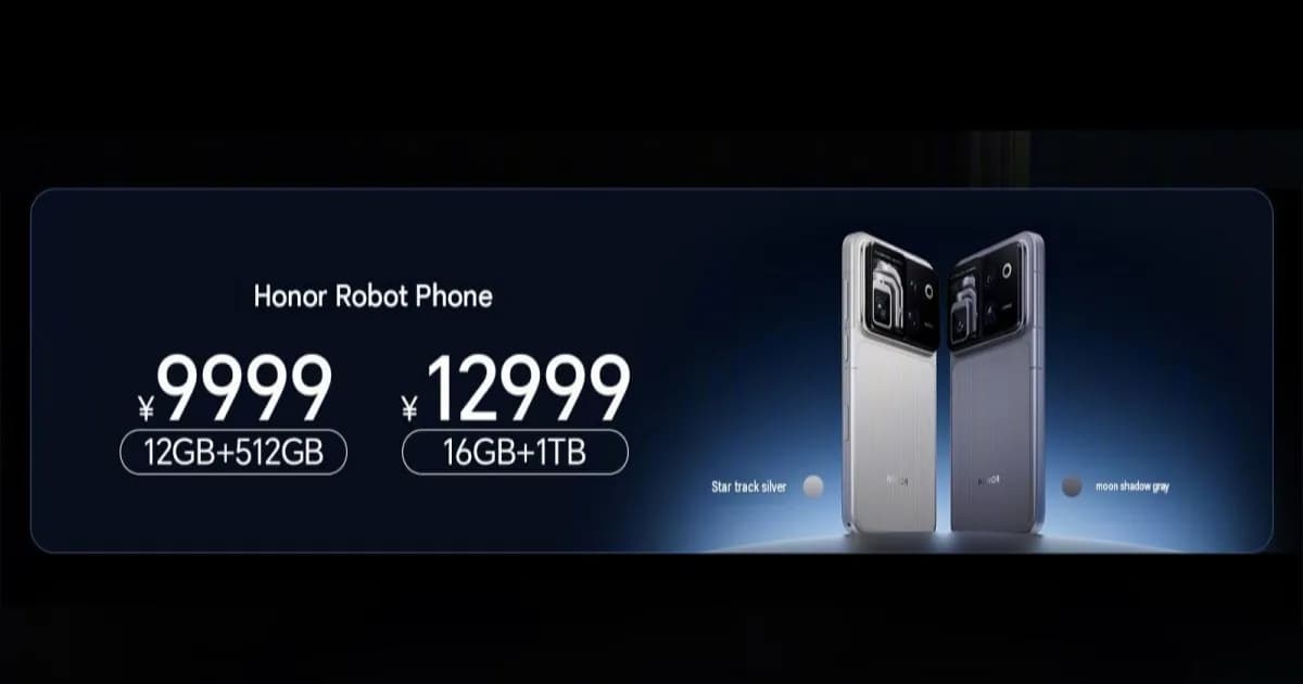 Honor Robot Phone resmi tersedia di China dengan kamera gimbal 200MP