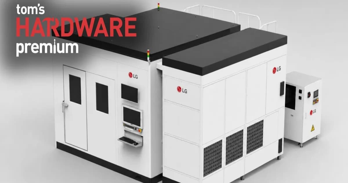 Mesin litografi laser direct imaging LG untuk kemasan semikonduktor
