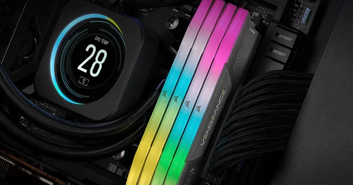 Kit RAM Corsair Vengeance DDR5 32GB yang harganya kini menembus $400
