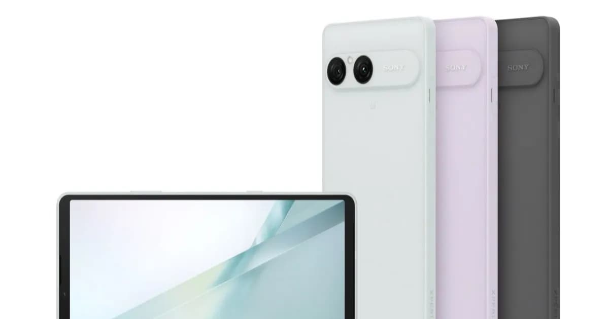 Sony Xperia 10 VIII tampak depan dengan layar OLED 6,1 inci dan bezel tebal