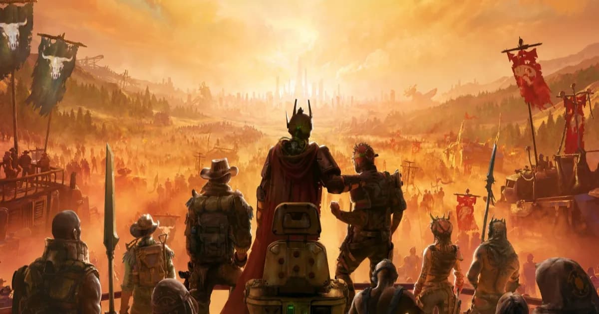 Key art untuk game Afterworld dari Paradox Interactive