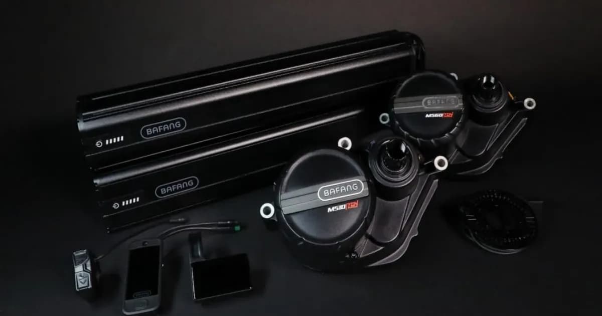Motor Bafang M510RS dan M560RS dengan daya puncak 1700W untuk e-MTB