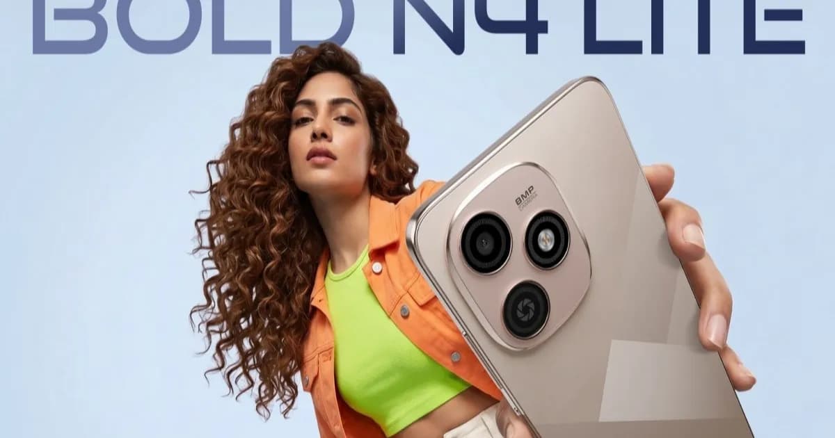 Lava Bold N4 Lite dengan layar 6,56 inci dan baterai 5.000mAh