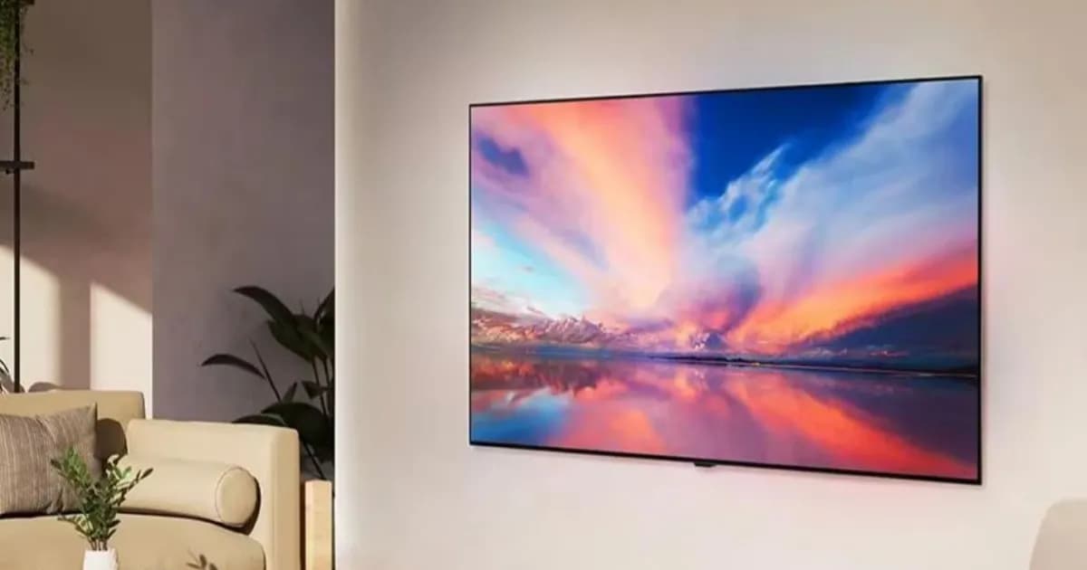 Ilustrasi TV LG OLED dengan panel generasi terbaru yang lebih terjangkau