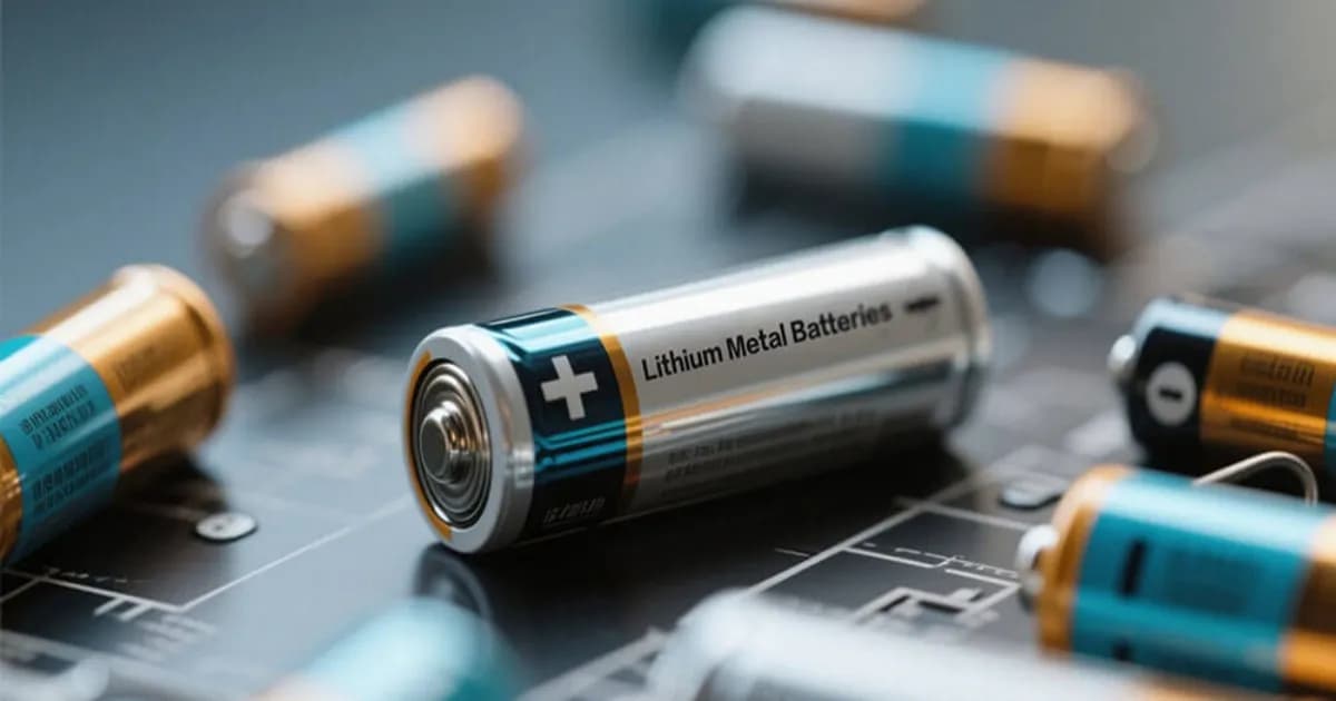Ilustrasi baterai lithium metal dengan kepadatan energi 600 Wh/kg dari peneliti China
