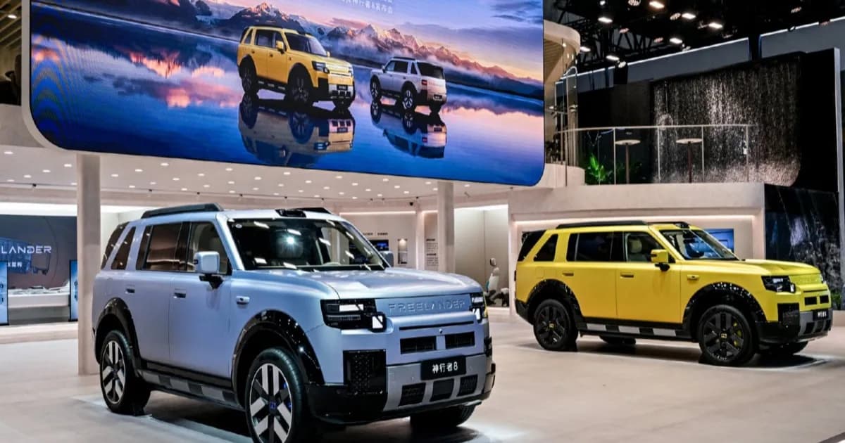 Freelander 8 EREV crossover yang akan meluncur di China pada 3 September