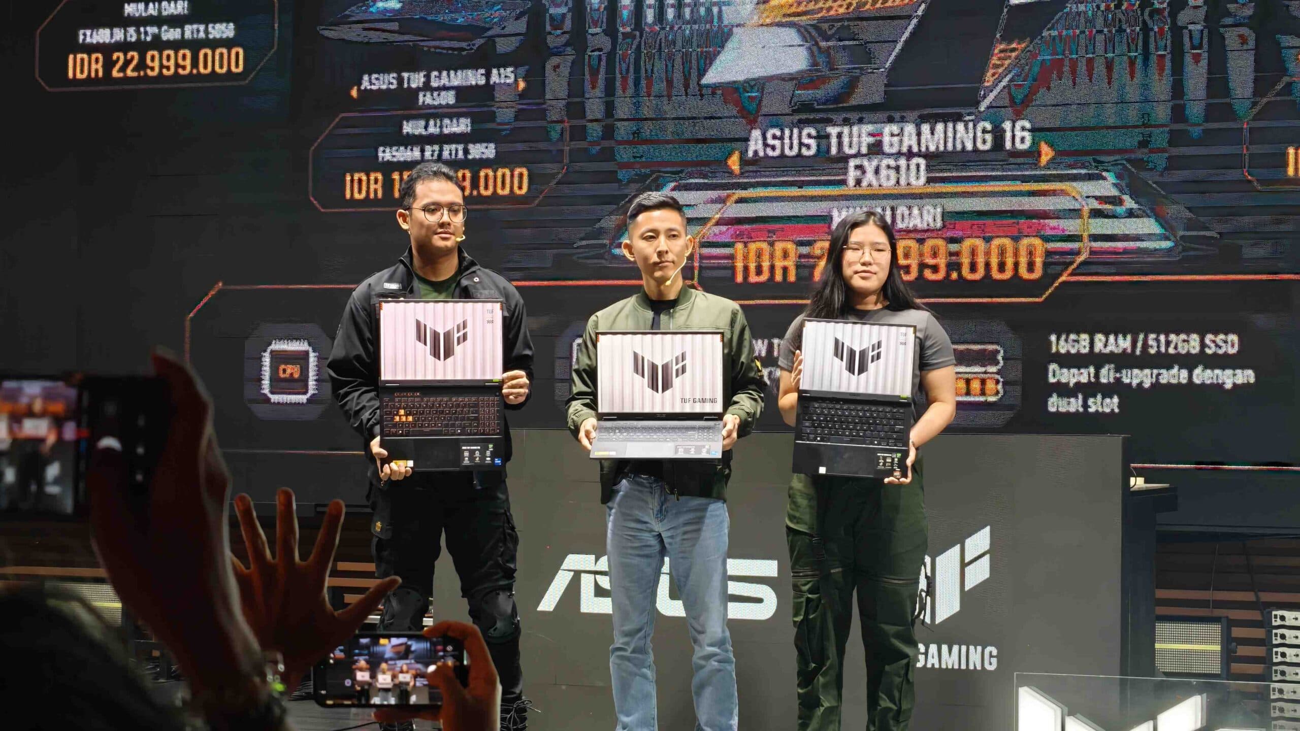 ASUS TUF Gaming 16 FX610 Resmi di Indonesia, Harga Mulai Rp27 Jutaan