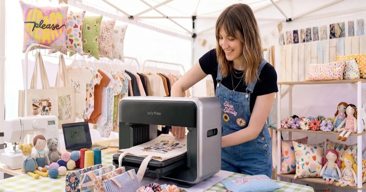Anker eufyMake fabric printer yang dipamerkan di IFA 2026