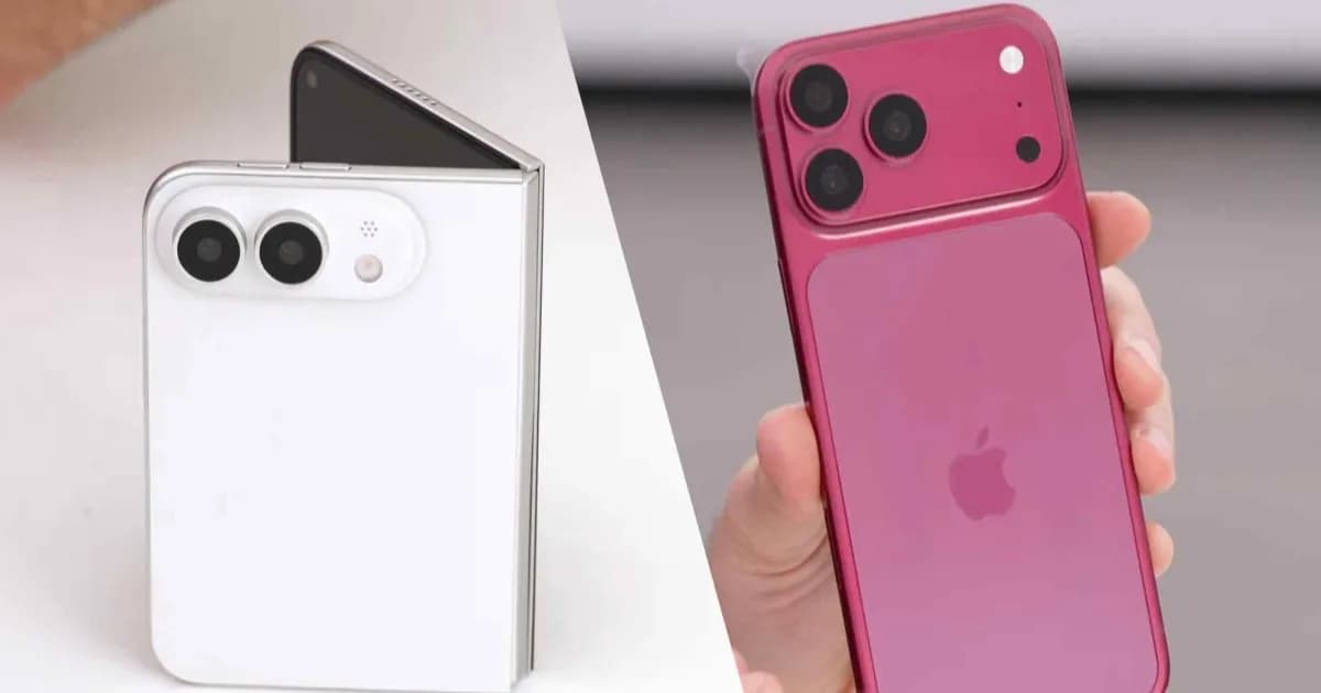 Ilustrasi iPhone Ultra dan iPhone 18 Pro Max yang akan diluncurkan Apple