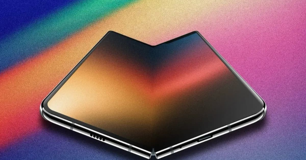 Ilustrasi iPhone Ultra lipat pertama Apple dengan desain tipis dan layar fleksibel