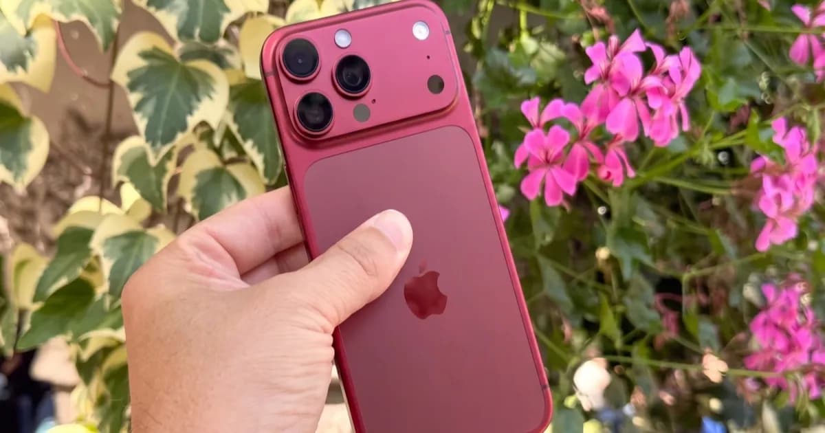 Ilustrasi iPhone 18 Pro Max dengan kapasitas baterai besar dan chip A20 Pro