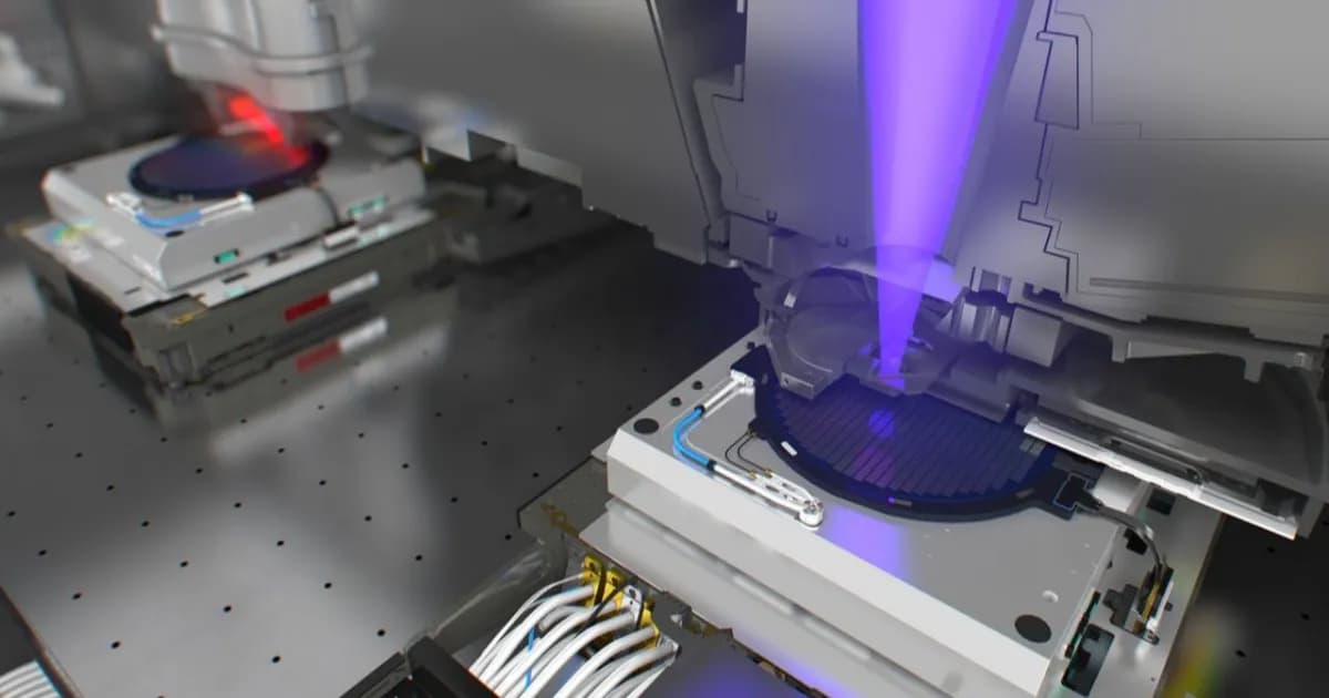 Intel High-NA EUV satu juta wafer dengan mesin litografi ASML