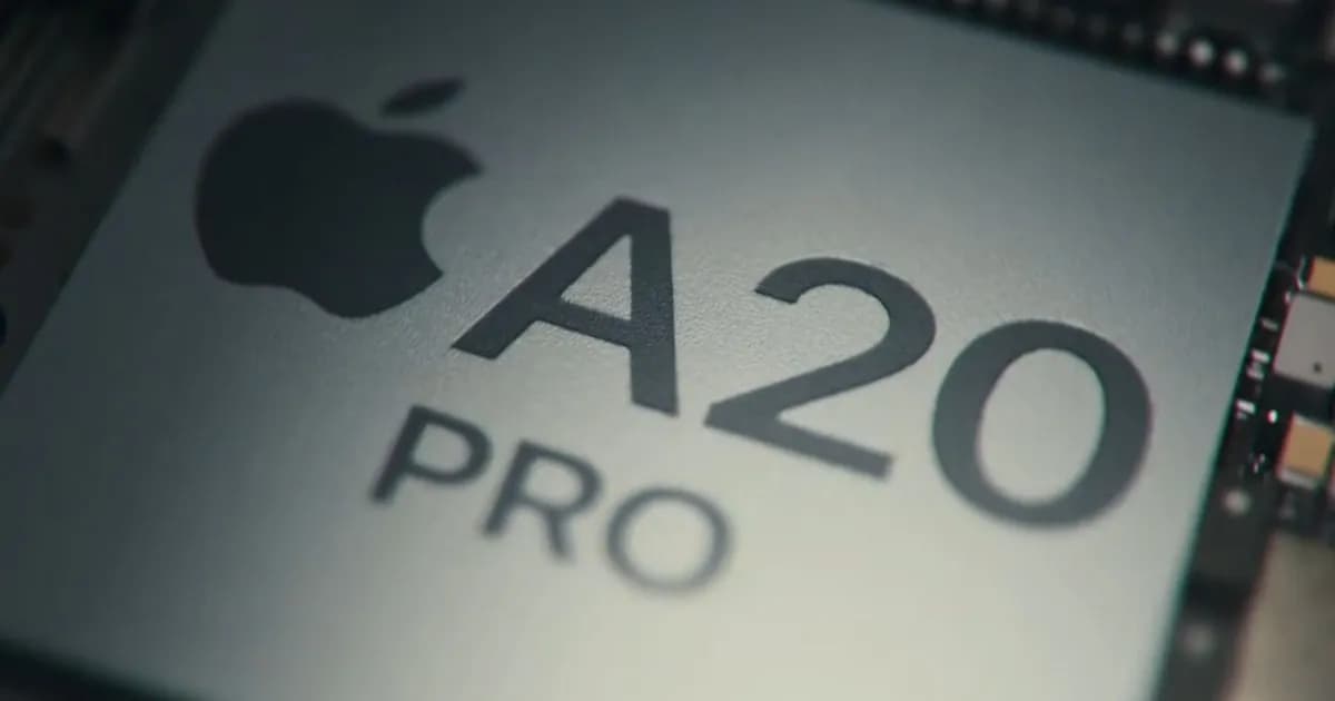 Chip Apple A20 Pro dengan performa single-thread tertinggi di Geekbench 7