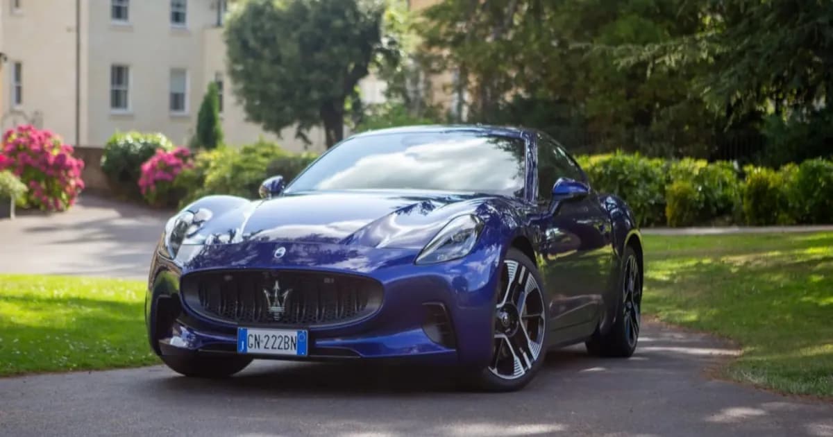 Maserati GranTurismo Folgore, model listrik yang menjadi fondasi pengembangan GT listrik baru hasil kolaborasi Maserati, Huawei, dan JAC Motors.
