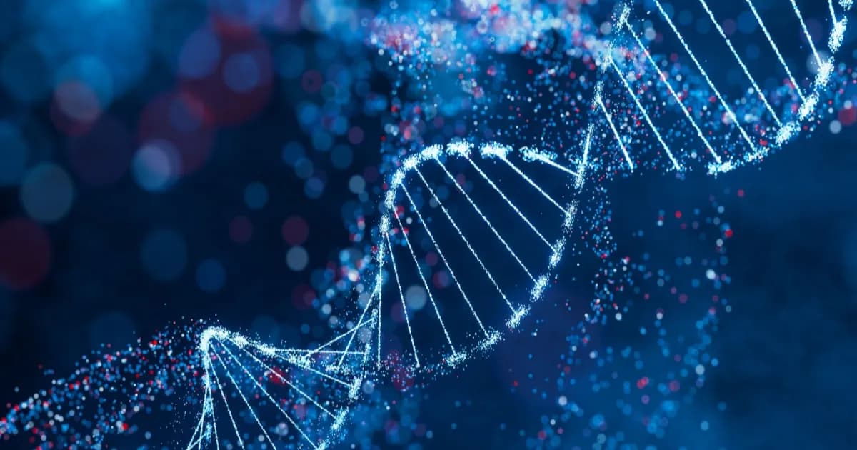 Ilustrasi struktur untai DNA sebagai dasar komputer molekuler Scaffolded DNA Computer